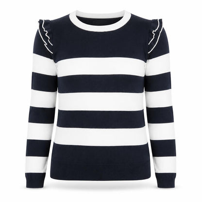 Womens UK Size 8 Marks and Spencer Blue Pullover Jumper