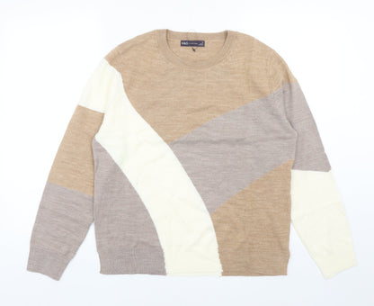 Womens UK Size 14 Marks and Spencer Brown Pullover Jumper