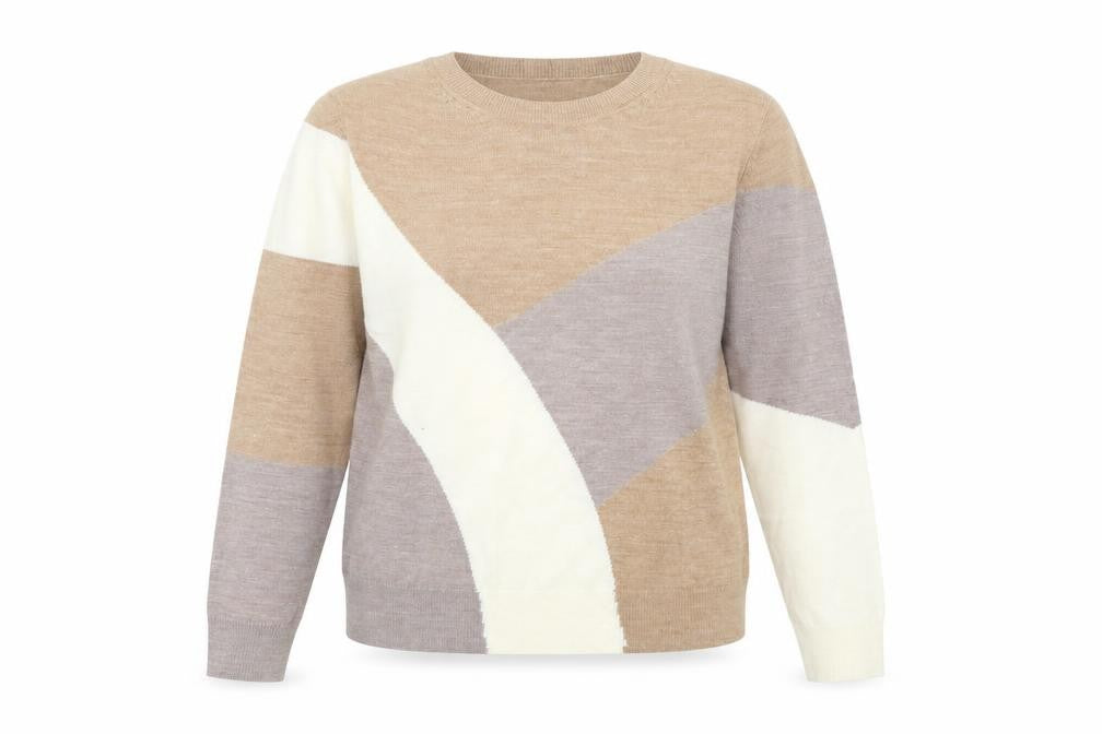 Womens UK Size 14 Marks and Spencer Brown Pullover Jumper