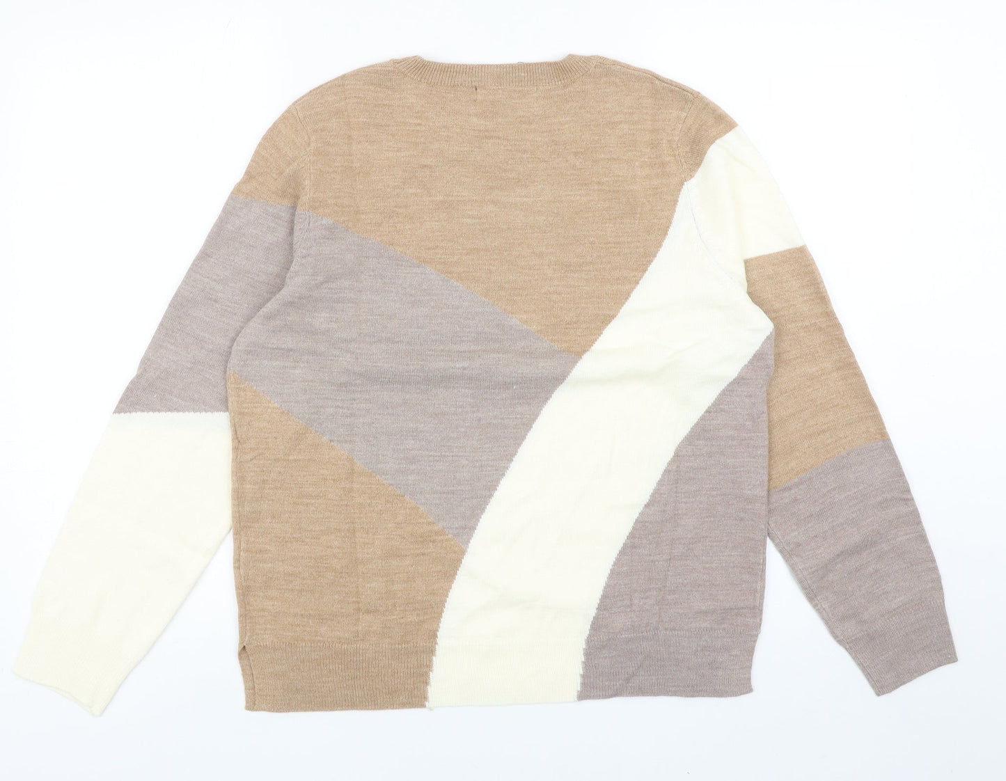 Womens UK Size 14 Marks and Spencer Brown Pullover Jumper