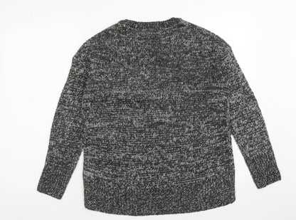 Womens UK Size S New Look Black Pullover Jumper