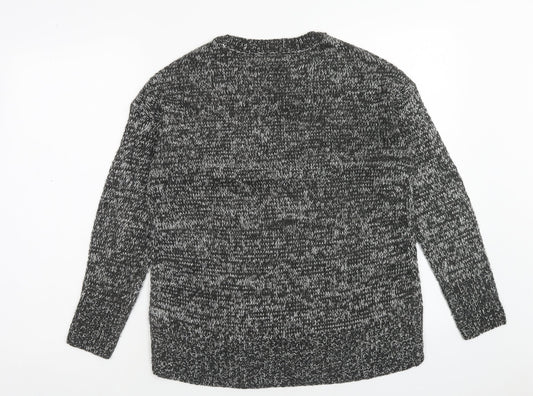 Womens UK Size S New Look Black Pullover Jumper