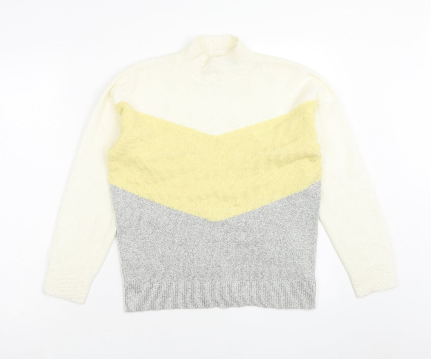 Womens UK Size XS Oasis Multicoloured Pullover Jumper