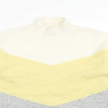 Womens UK Size XS Oasis Multicoloured Pullover Jumper