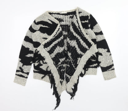 Womens UK Size S Voulez-Vous Black Shrug Jumper