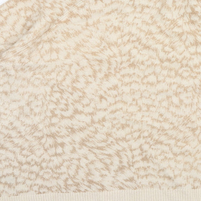 Womens UK Size L Oasis Beige Pullover Jumper