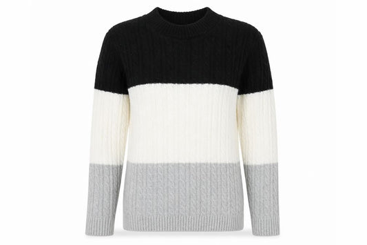 Womens UK Size M Pure & Natural Multicoloured Pullover Jumper