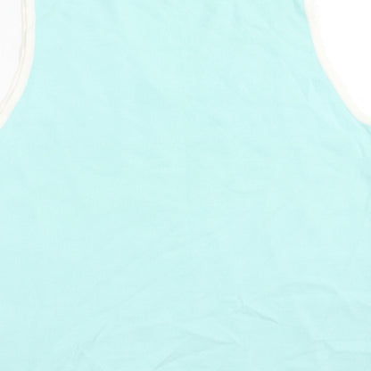Womens UK Size L Casamia Blue Vest Jumper
