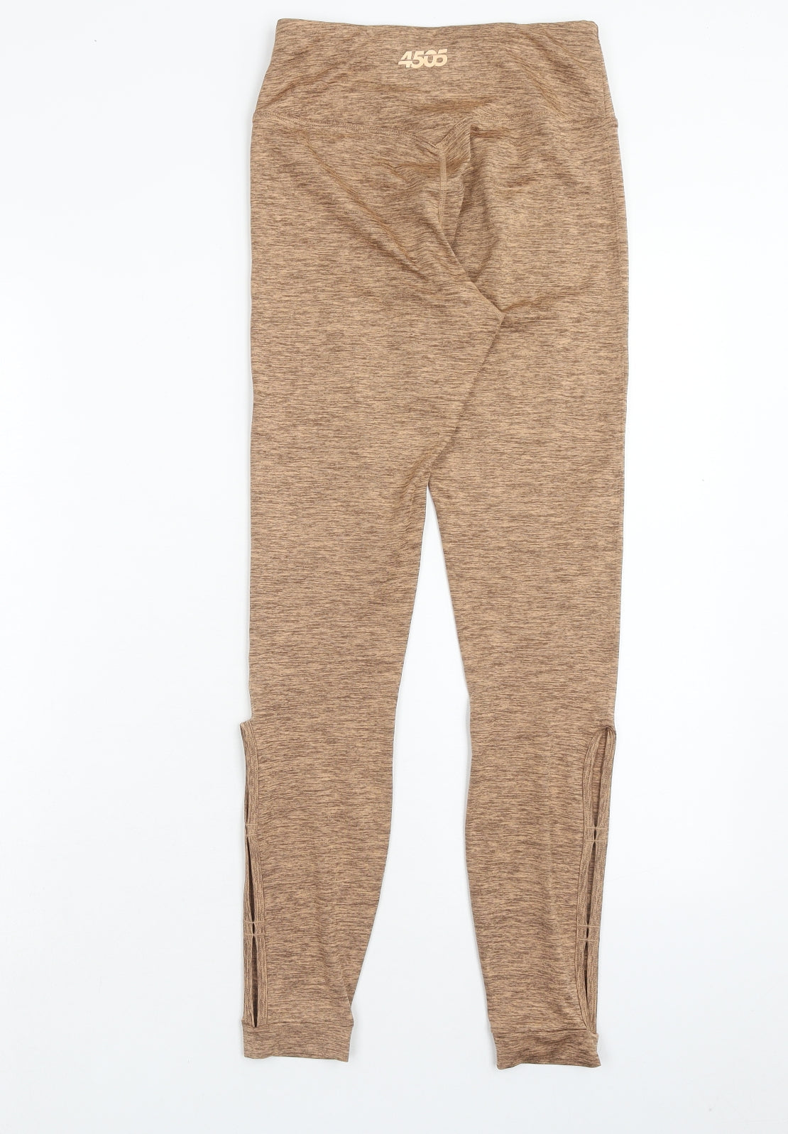 ASOS Womens Brown Polyester Compression Leggings Size 8 Regular Pullover