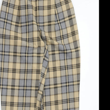 Primark Womens Multicoloured Geometric Polyester Trousers Size 8 Regular