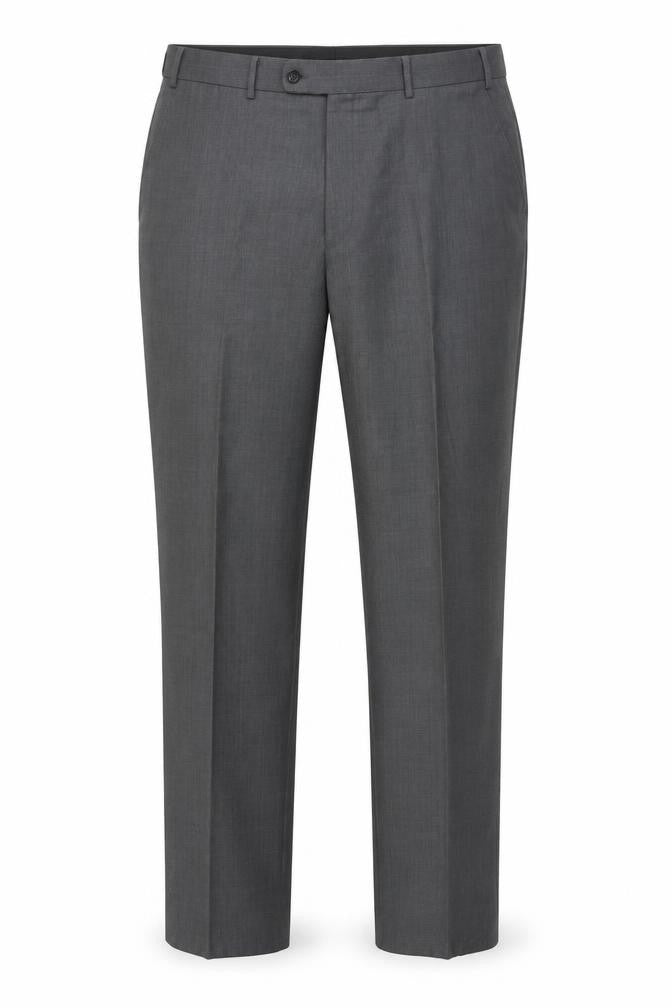 Mens UK Size 44 in Full Circle Regular Fit  Grey Trousers