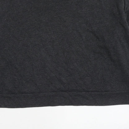 H&M Womens Grey Cotton Pullover Sweatshirt Size M Pullover