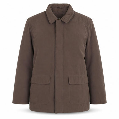 Greenwoods Womens Brown Jacket Size M Zip