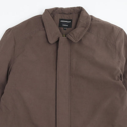 Greenwoods Womens Brown Jacket Size M Zip