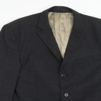 Mens UK Size 40 Marks and Spencer Regular Grey Suit Jacket