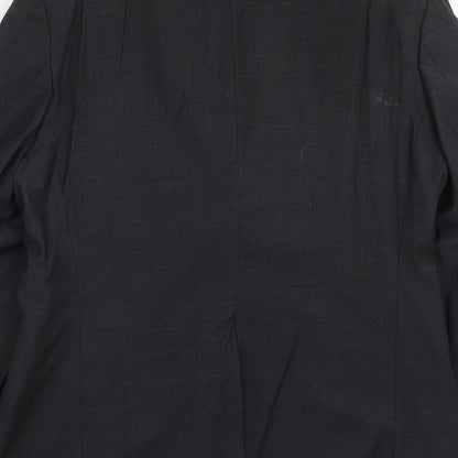 Mens UK Size 40 Marks and Spencer Regular Grey Suit Jacket