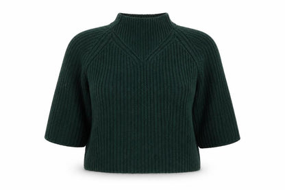 Womens UK Size 14 Marks and Spencer Green Pullover Jumper