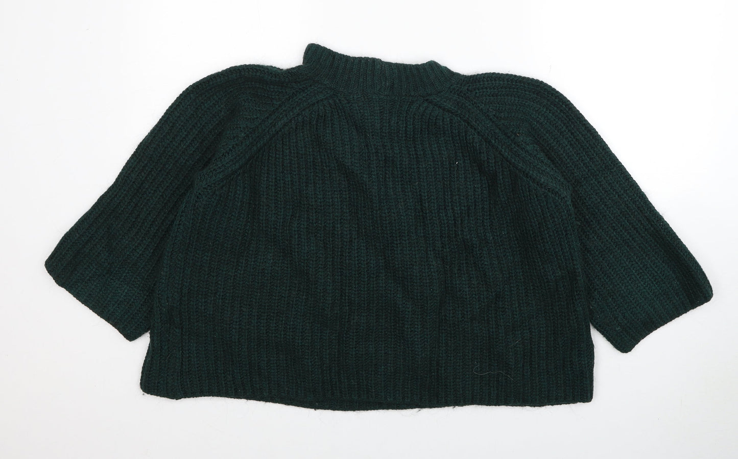 Womens UK Size 14 Marks and Spencer Green Pullover Jumper