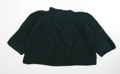 Womens UK Size 14 Marks and Spencer Green Pullover Jumper