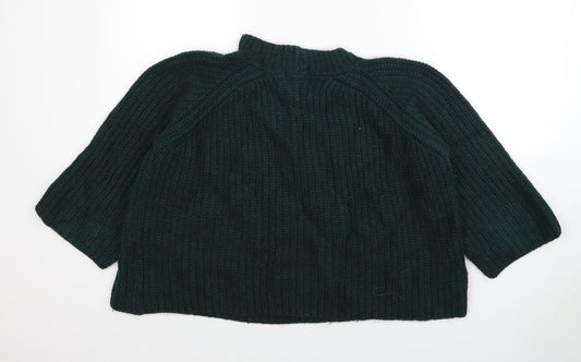 Womens UK Size 14 Marks and Spencer Green Pullover Jumper