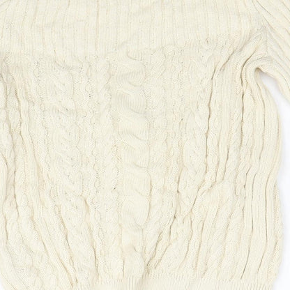 Womens UK Size 10 Per Una Ivory Pullover Jumper