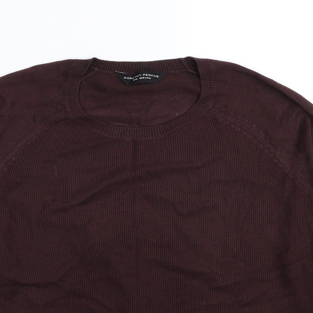 Womens UK Size 8 Dorothy Perkins Red Pullover Jumper