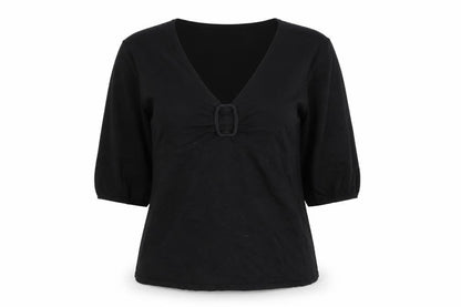 Womens UK Size 12 Monsoon Black Pullover Jumper