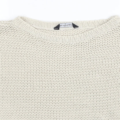 Womens UK Size 6 Miss Selfridge Beige Pullover Jumper