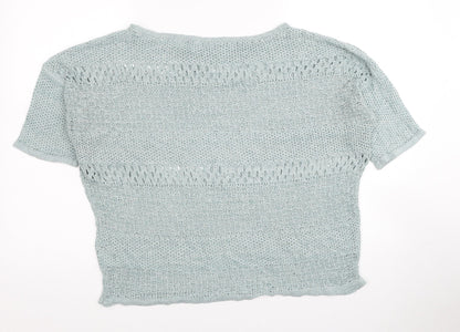 Womens UK Size L EDC Blue Pullover Jumper