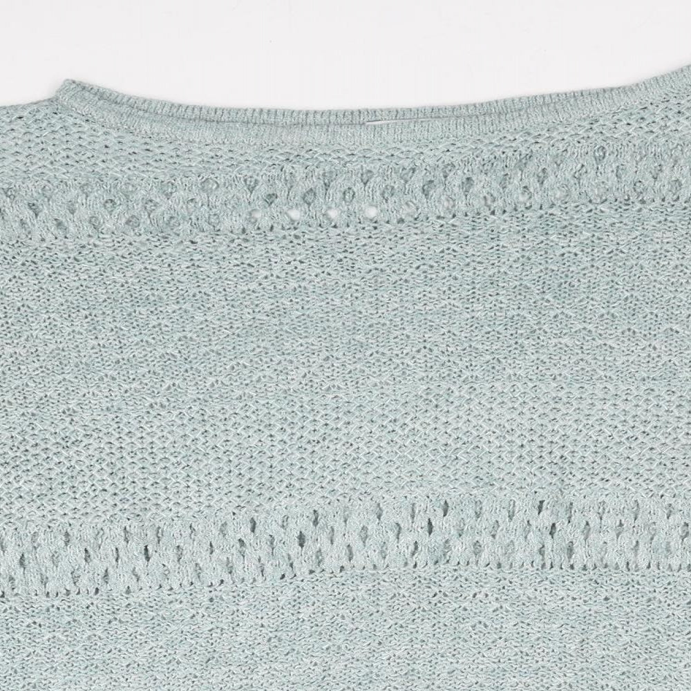 Womens UK Size L EDC Blue Pullover Jumper