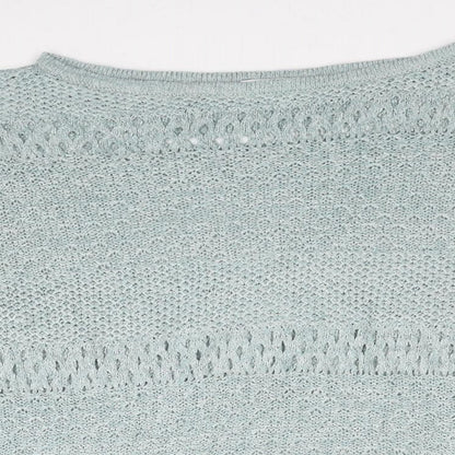 Womens UK Size L EDC Blue Pullover Jumper