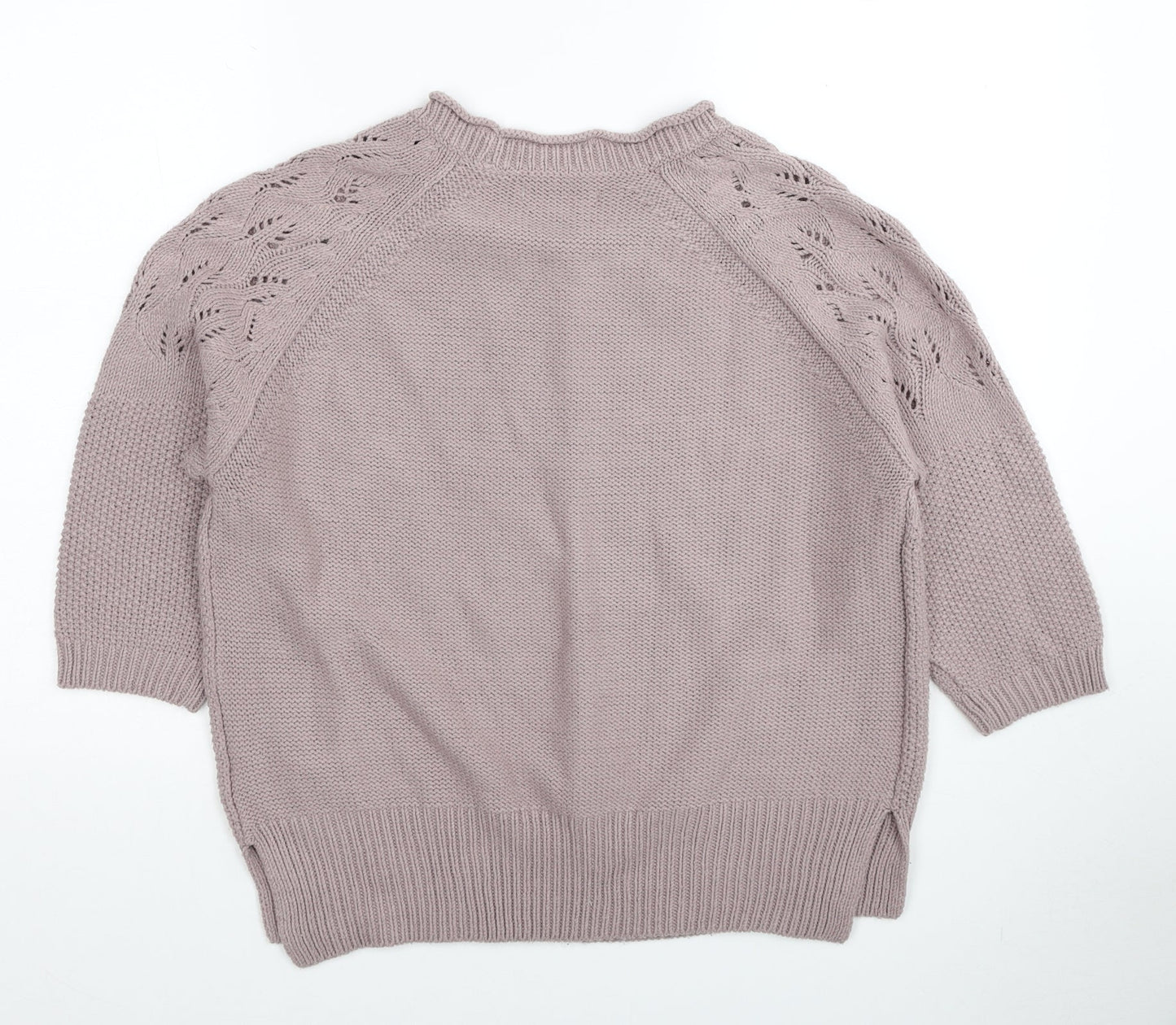 Womens UK Size M Oasis Pink Pullover Jumper