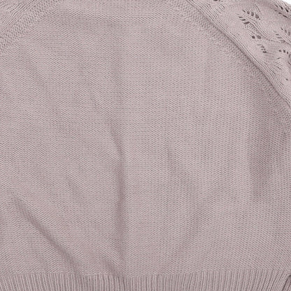 Womens UK Size M Oasis Pink Pullover Jumper
