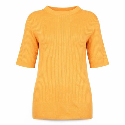 Womens UK Size 8 Marks and Spencer Orange Pullover Jumper