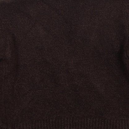 Womens UK Size M Preworn Brown Cardigan Jumper