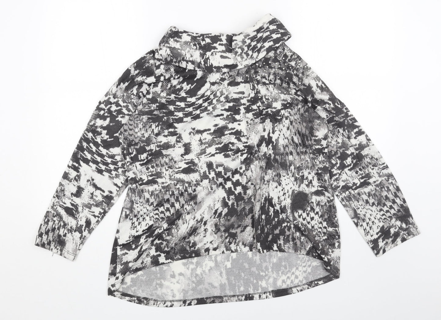 Womens UK Size 16 Viz A Viz Grey Pullover Jumper
