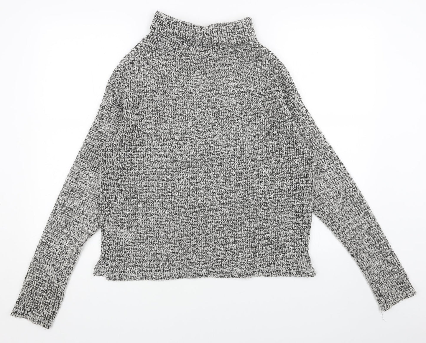 Womens UK Size 8 Topshop Grey Pullover Jumper