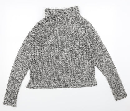 Womens UK Size 8 Topshop Grey Pullover Jumper