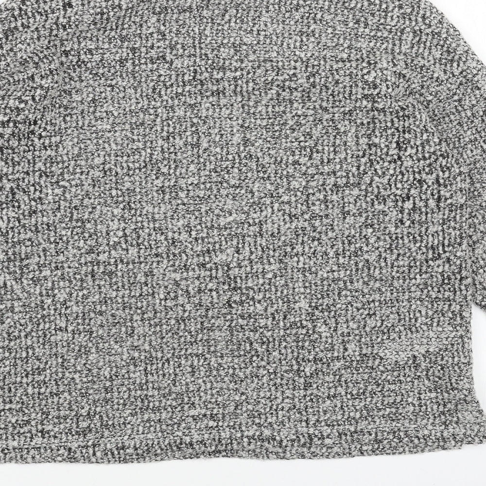 Womens UK Size 8 Topshop Grey Pullover Jumper