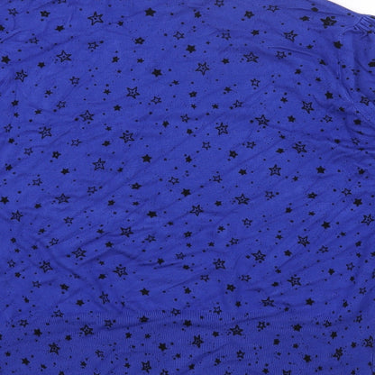 Womens UK Size XL Marks and Spencer Blue Pullover Jumper
