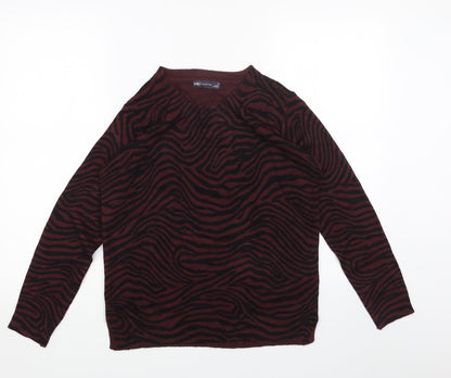 Womens UK Size 12 Marks and Spencer Purple Pullover Jumper