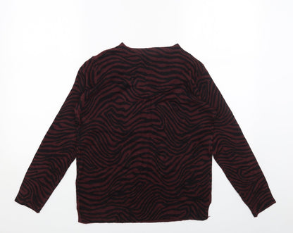 Womens UK Size 12 Marks and Spencer Purple Pullover Jumper