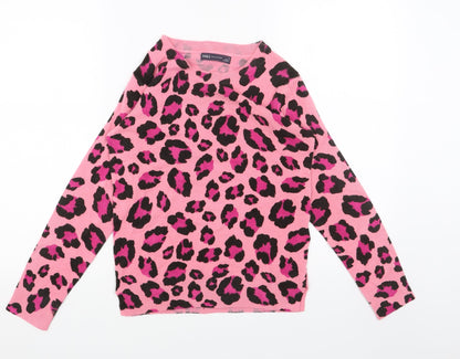 Womens UK Size 6 Marks and Spencer Pink Pullover Jumper