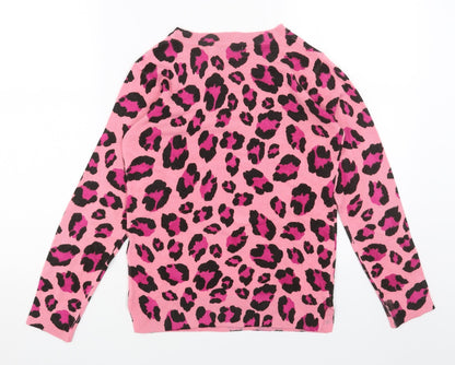 Womens UK Size 6 Marks and Spencer Pink Pullover Jumper