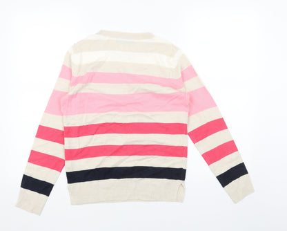 Womens UK Size 6 Marks and Spencer Beige Pullover Jumper