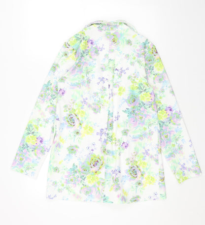 Womens UK Size 8 ASOS White Overcoat