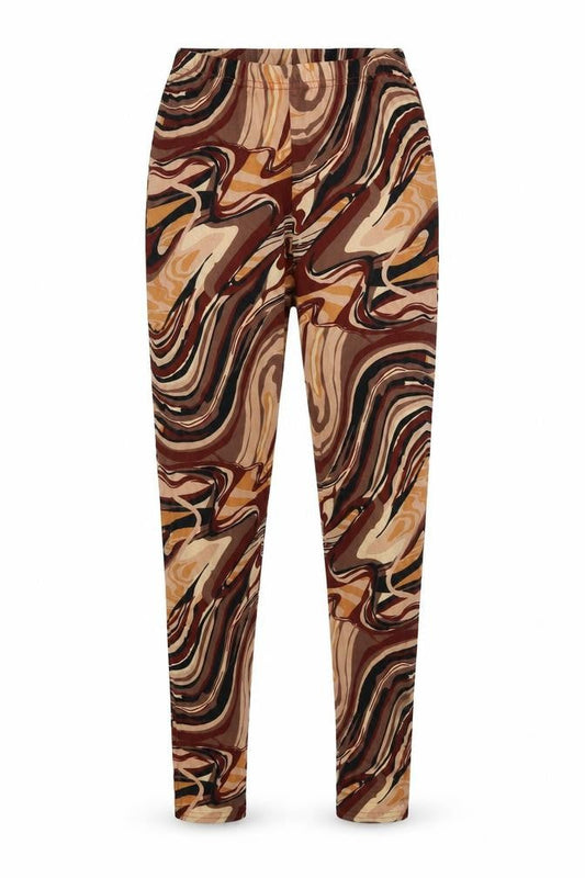Womens UK Size 6 PRETTYLITTLETHING  Jogger Brown Leggings
