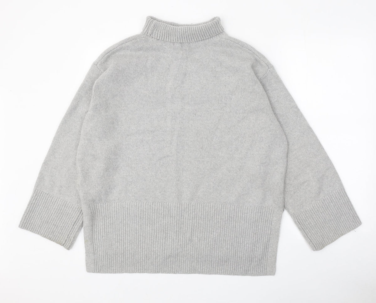 Womens UK Size S H&M Grey Pullover Jumper