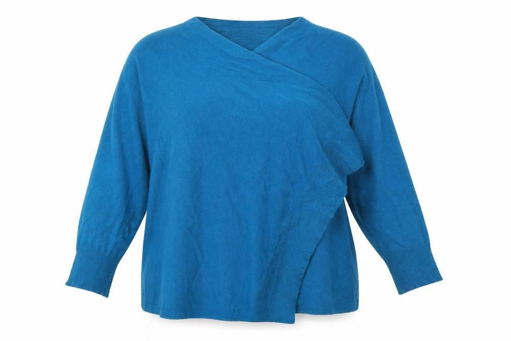 Womens UK Size 12 TU Blue Cardigan Jumper