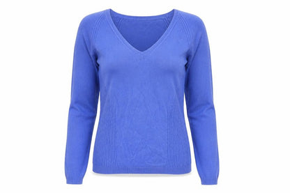 Womens UK Size 12 Marks and Spencer Blue Pullover Jumper